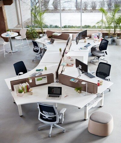 luxurious office interior decoration